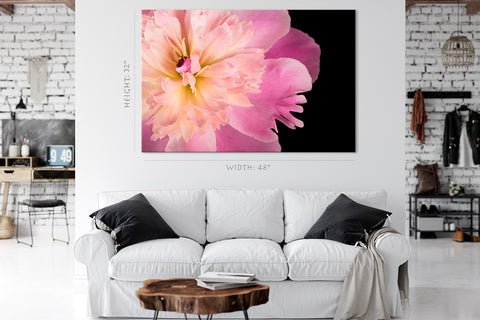 Canvas Print -  Pink Peony #E0688