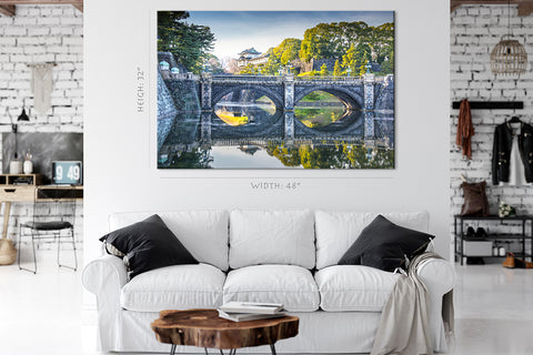 Impression sur toile - Palais Impérial, Tokyo, Japon #E0480