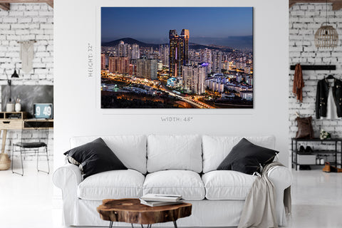 Canvas Print -  Istanbul Financial Center Cityscape #E0293