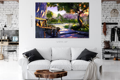 Canvas Print -  Park At Spring #E0871