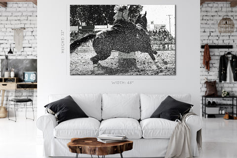 Canvas Print -  Horse Rodeo #E0922