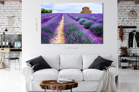 Canvas Print -  Lavender Field #E0758