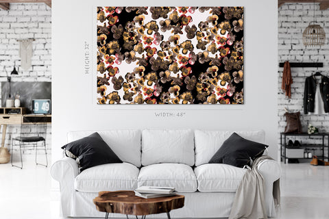 Canvas Print - Wild Flowers ، لوحة مائية #E0847