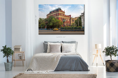 Canvas Print -  Writer's Building, Kolkata Cityscape, India. #E0288