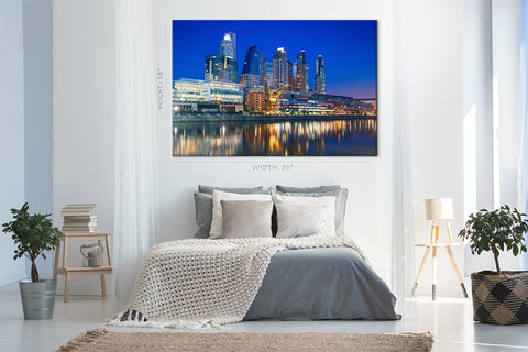 Impression sur toile - Puerto Madero Waterfront à Buenos Aires #E0258