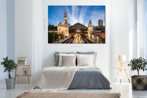 Canvas Print -  Luz Train Station, San Paulo, Brazil #E0378