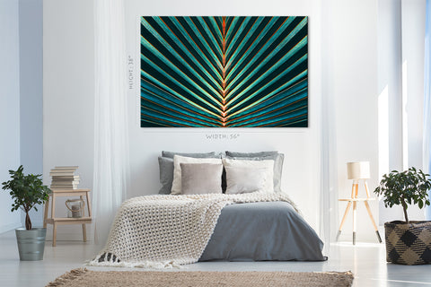 Canvas Print -  Striped Of Palm Leaf #E0649