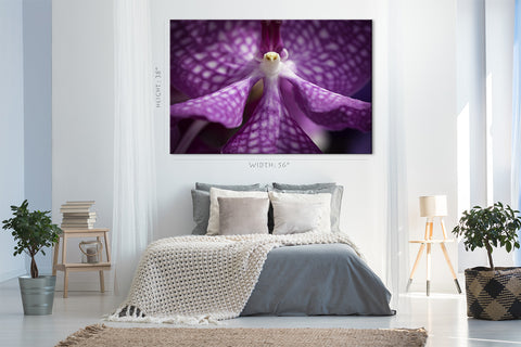 Impression sur toile - Orchidée pourpre #E0673