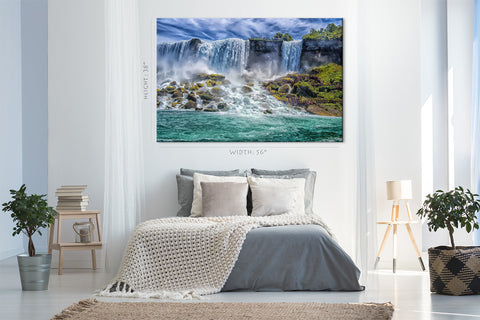 Impression sur toile - Cascade du Niagara, Canada #E0576