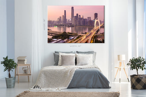 Canvas Print -  Guangzhou Cityscape, China #E0438