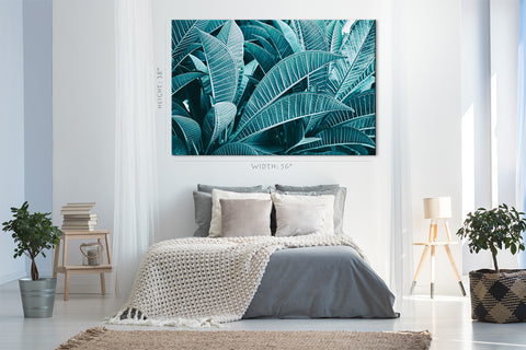 Canvas Print -  Frangipani Foliage #E0638