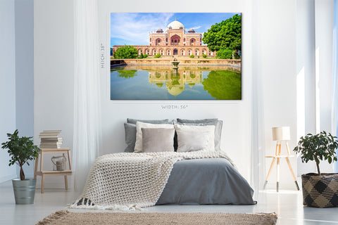 Canvas Print -  Facade View Of Humayun's Tomb, Delhi, India #E0456