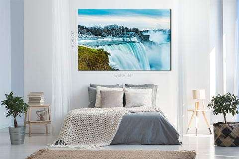 Canvas Print - Panorama of Niagara Waterfall ، كندا #E0578