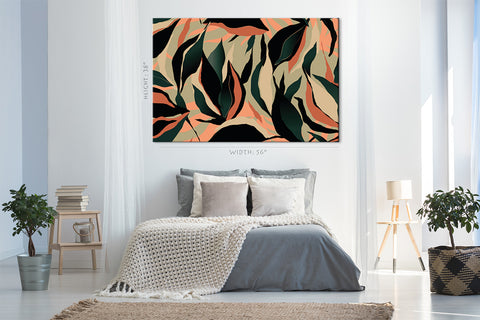 Canvas Print -  Abstract Leafs #E0887