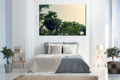 Canvas Print -  Palm Trees, Neem And Coconut Trees #E1004