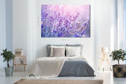 Canvas Print -  Magical Purple Lavender Flowers #E0794