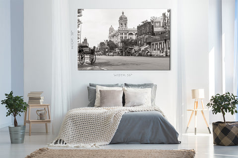 Canvas Print -  Kolkata Street View, West Bengal, India #E0285