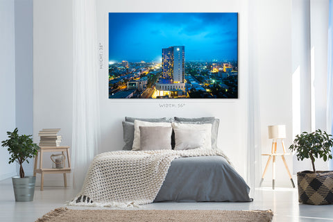 Canvas Print - Victoria Island ، Lagos ، Nigeria #E0365