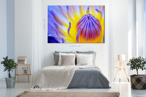 Canvas Print -  Purple Waterlily Pollen #E0651