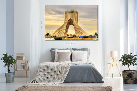 Canvas Print -  Azadi Tower In Tehran #E0280