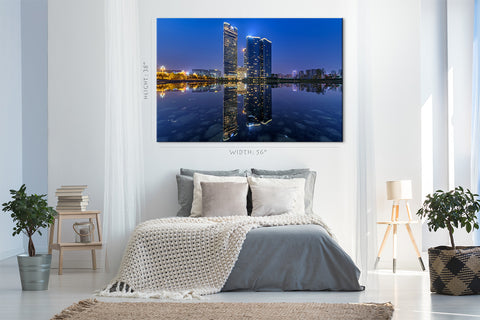 Impression sur toile - Gratte-ciel Chengdu Yintai #E0332