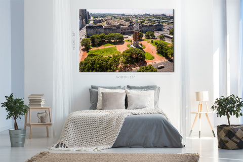 Canvas Print - Urban Panorama View of Buenos Aires #E0262