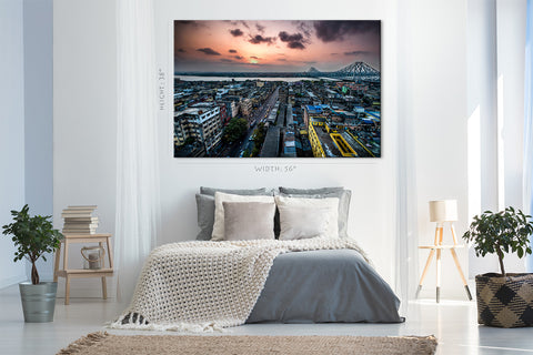 Canvas Print -  Calcutta Cityscape #E0292