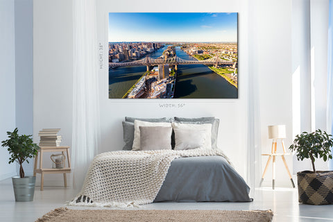 Canvas Print - Panorama of the Ed Koch Queensboro Bridge ، New York #E0398